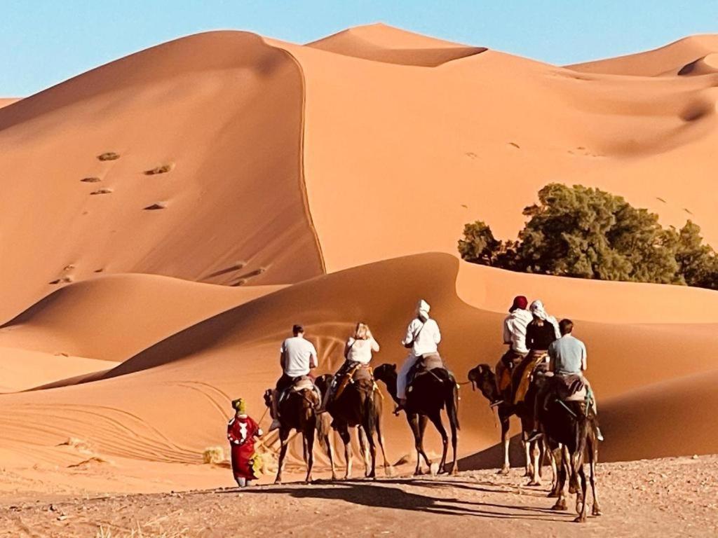 Camel Luxury Camp Bed & Breakfast Merzouga Bagian luar foto